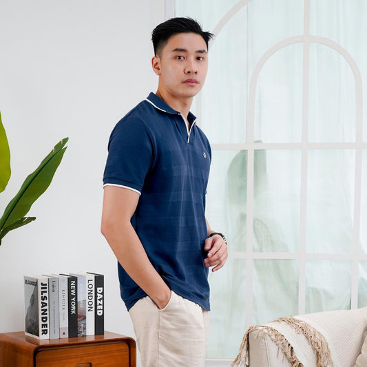 MATSUDA Kaos Polo Shirt Pria Kerah Tomi