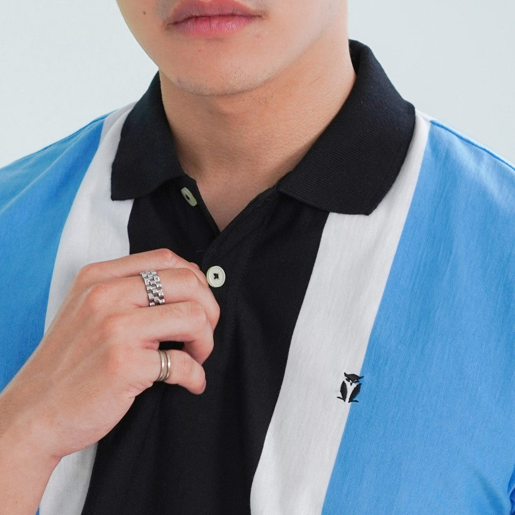 MATSUDA Kaos Polo Shirt Dewasa Polos Pria Kerah Katun Ueda