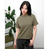 Matsuda Kaos Polos Wanita Cotton T Shirt Loose Fit Elodie OLIVE