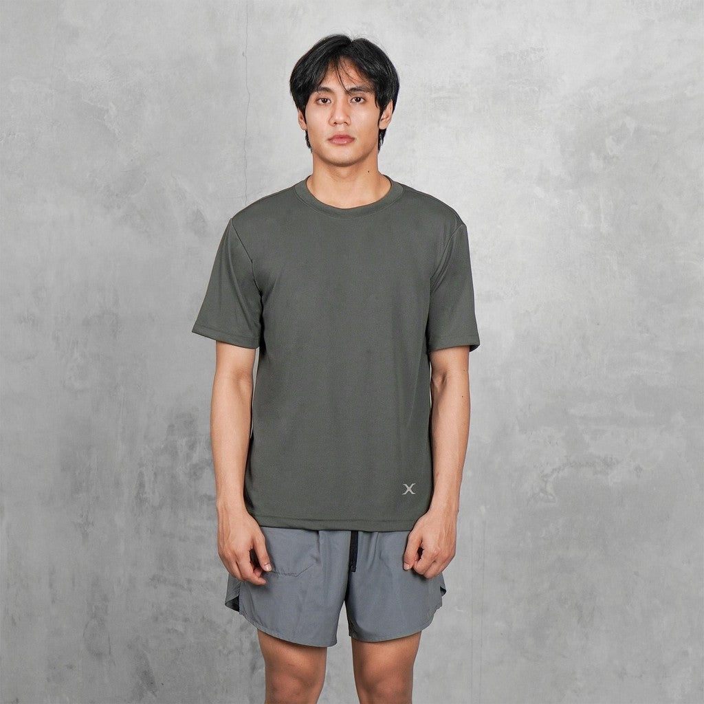 Matsuda Baju Kaos Olahraga Lari running gym Sportswear Dryfit pria Ozu