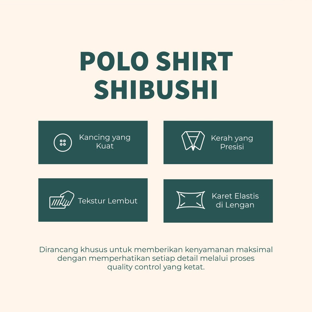 MATSUDA Baju Kaos Polo Shirt Dewasa Pria Kerah Katun Shibushi Light Blue