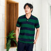 MATSUDA Kaos Polo Shirt Pria Kerah Echizen Navy Green