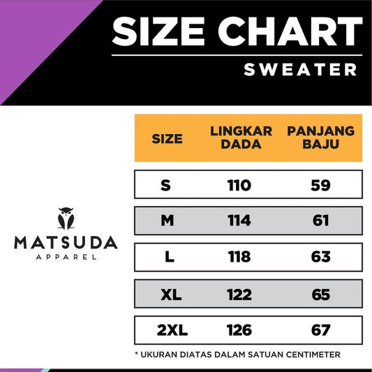 MATSUDA Sweater Hoodie Crewneck Clearence SALE. Beli banyak lebih hemat