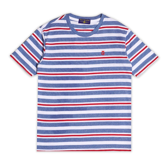 Matsuda baju kaos anak laki laki katun umur 2-12 Binx Blue Shadow