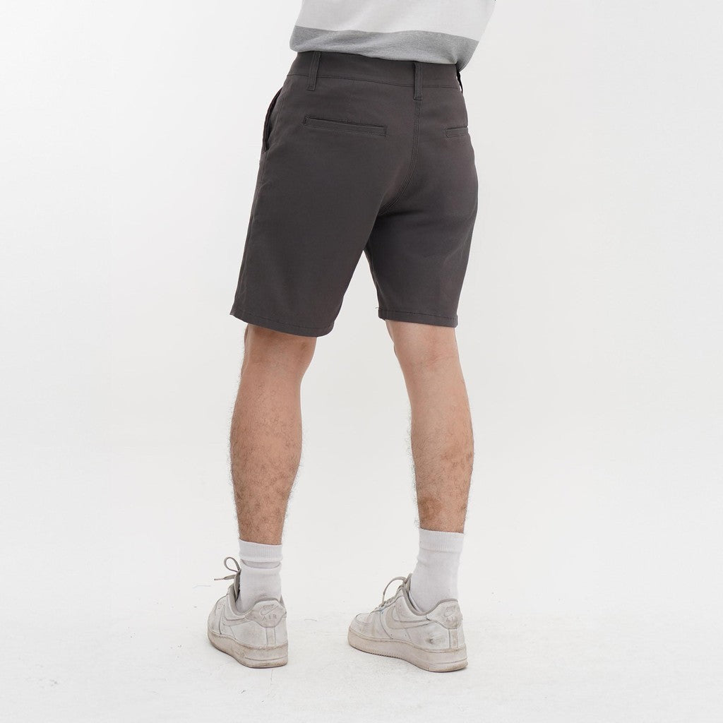 MATSUDA Celana Pendek Pria Chino Maru Dark Grey