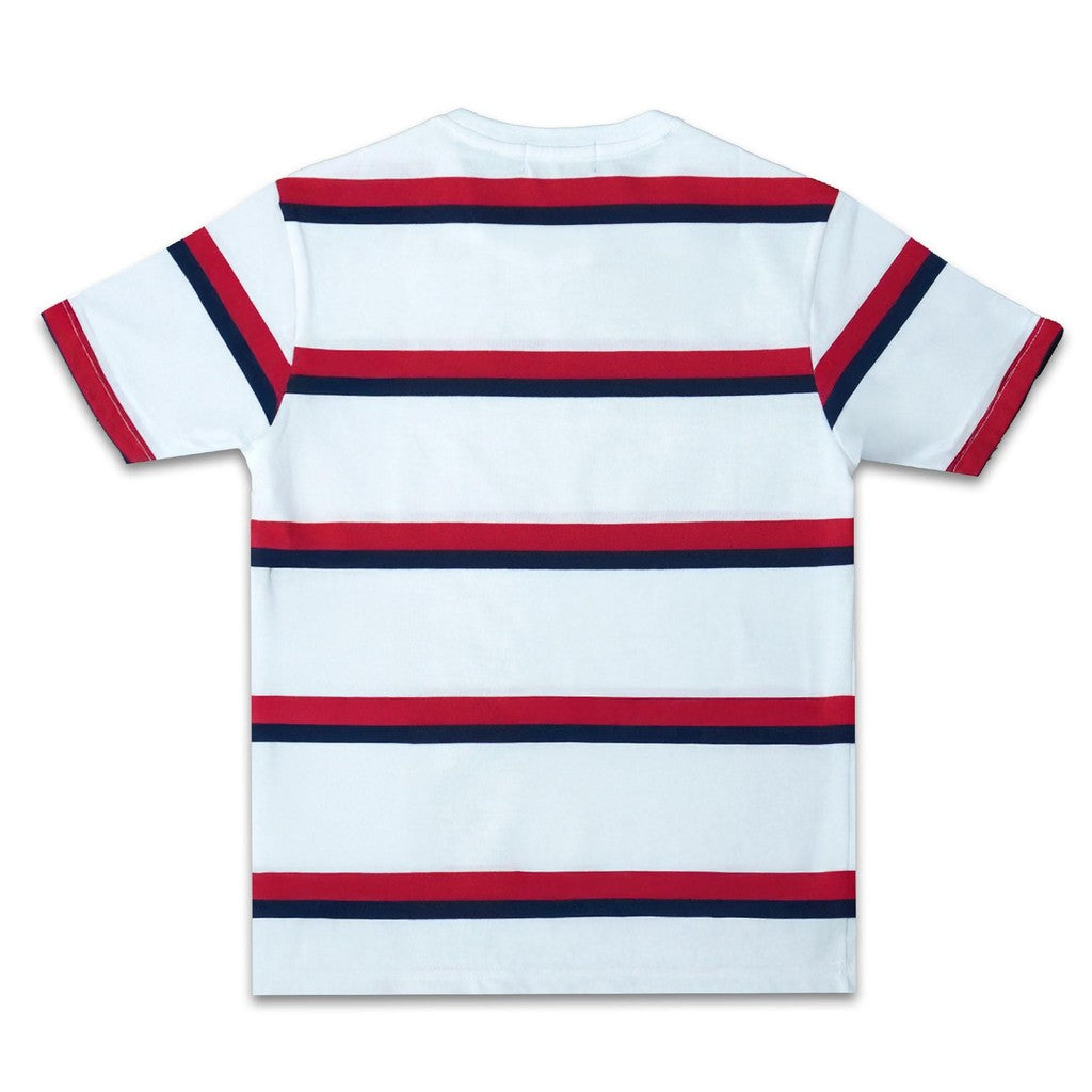 Matsuda T-Shirt anak laki laki katun umur 2-12 Mittens White