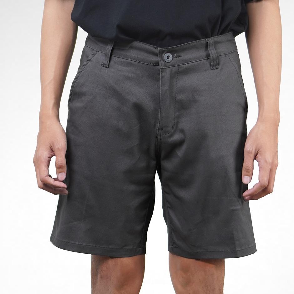 MATSUDA Celana Pendek Pria Chino Maru Dark Grey