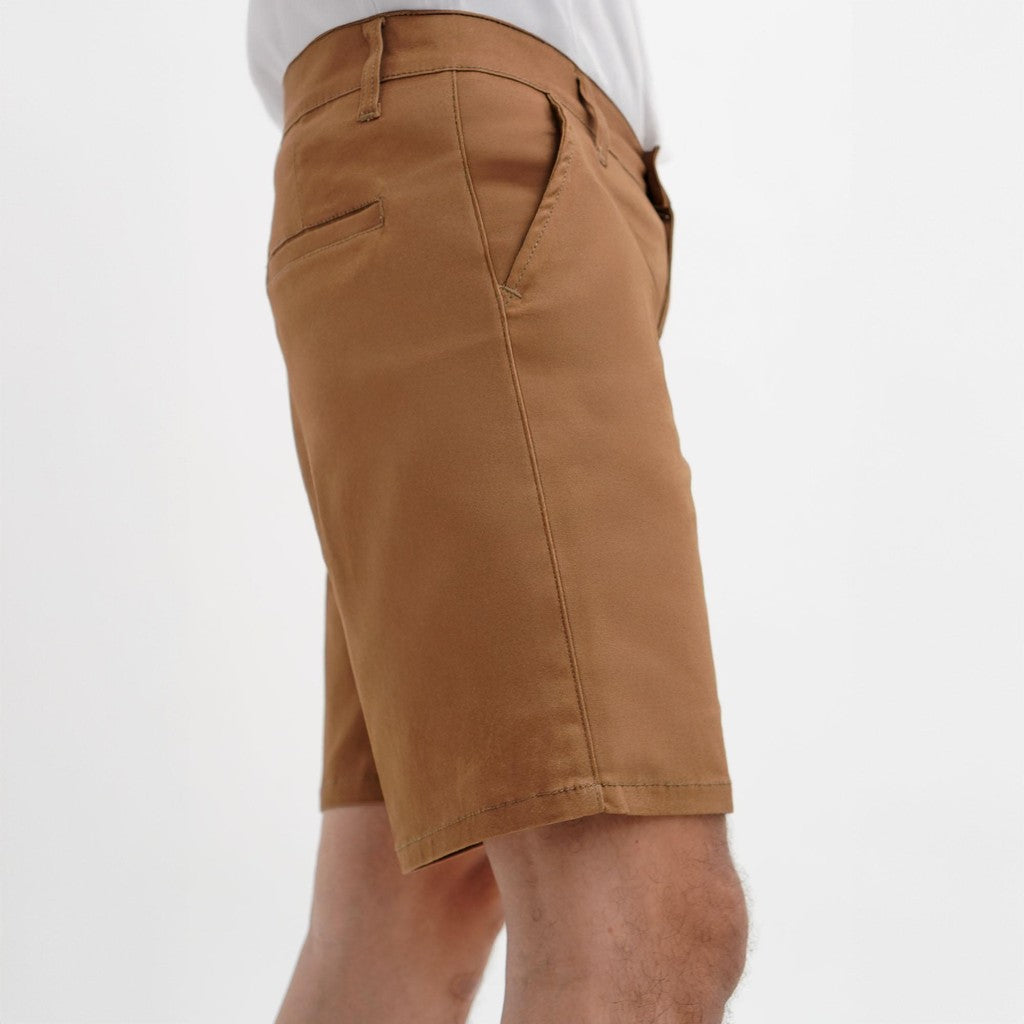 MATSUDA Celana Pendek Pria Chino Maru Mocca