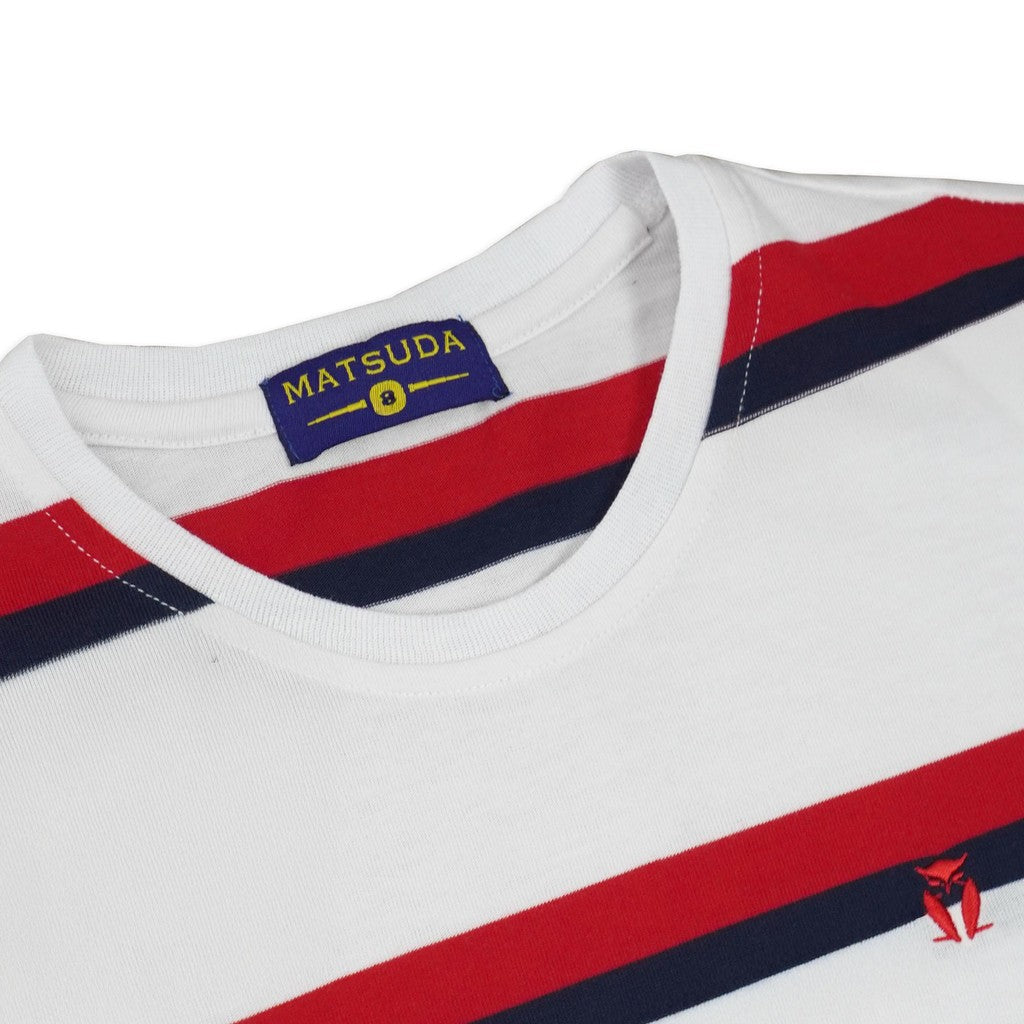 Matsuda T-Shirt anak laki laki katun umur 2-12 Mittens White