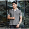 MATSUDA Kaos Polo Shirt Pria Kerah Sanda Grey