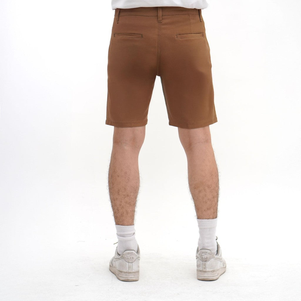 MATSUDA Celana Pendek Pria Chino Maru Mocca