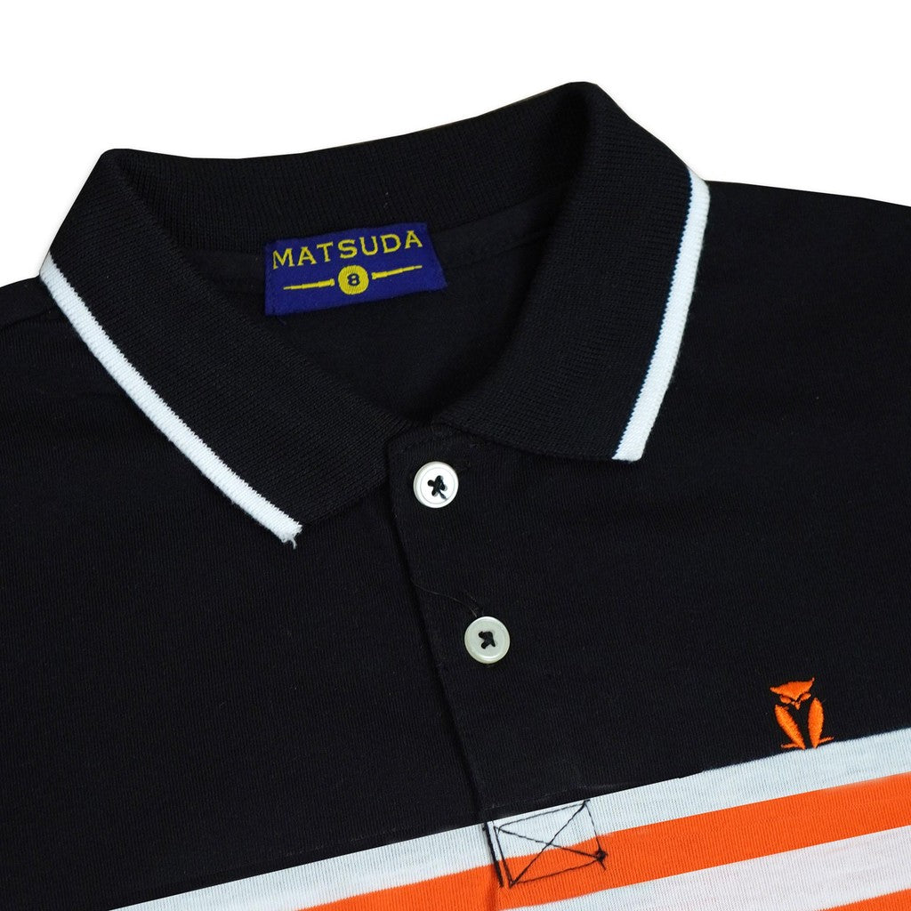 Matsuda baju kaos polo anak laki laki katun umur 2-12 Ciko Orange