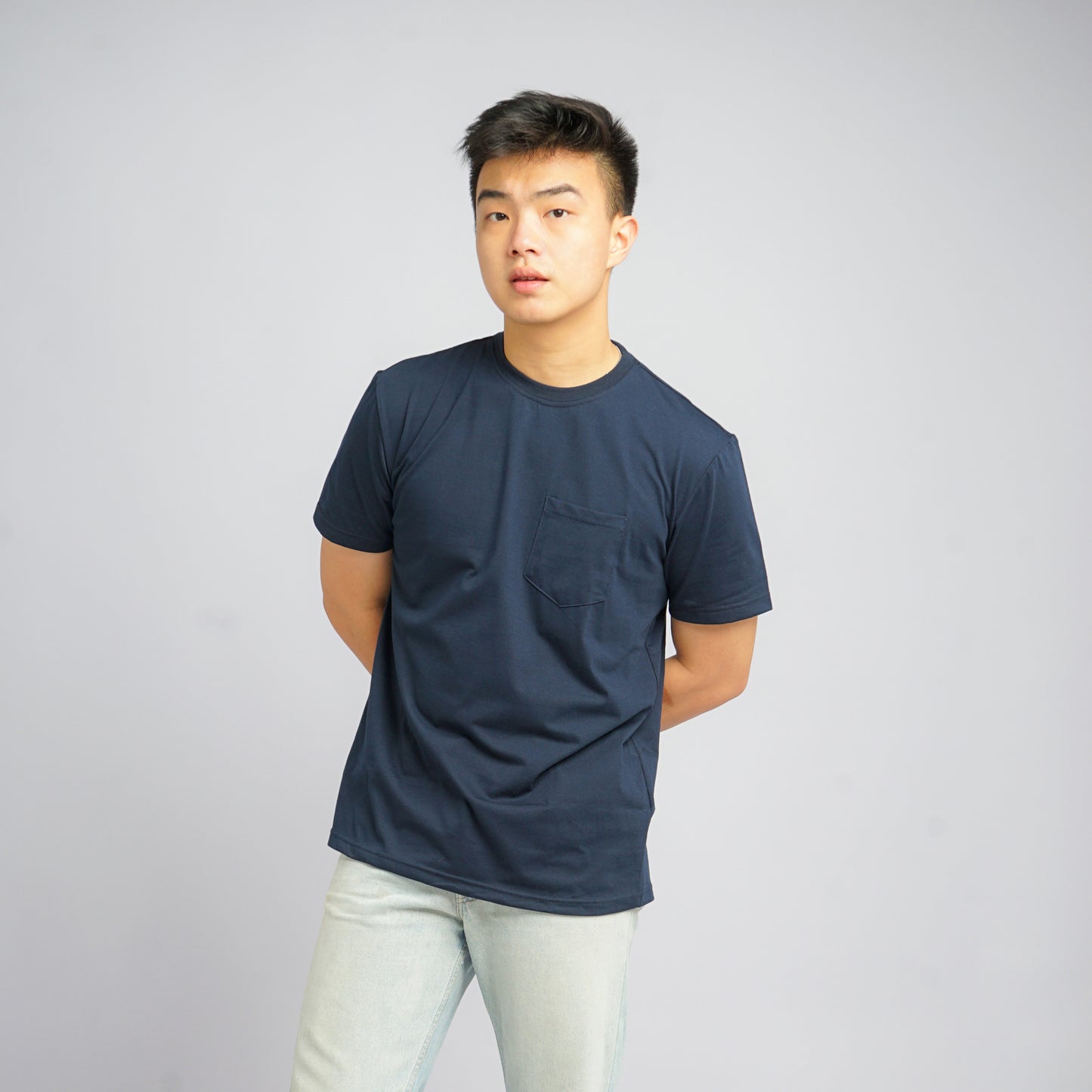 MATSUDA Kaos Polos Pocket T Shirt Cotton Chuo
