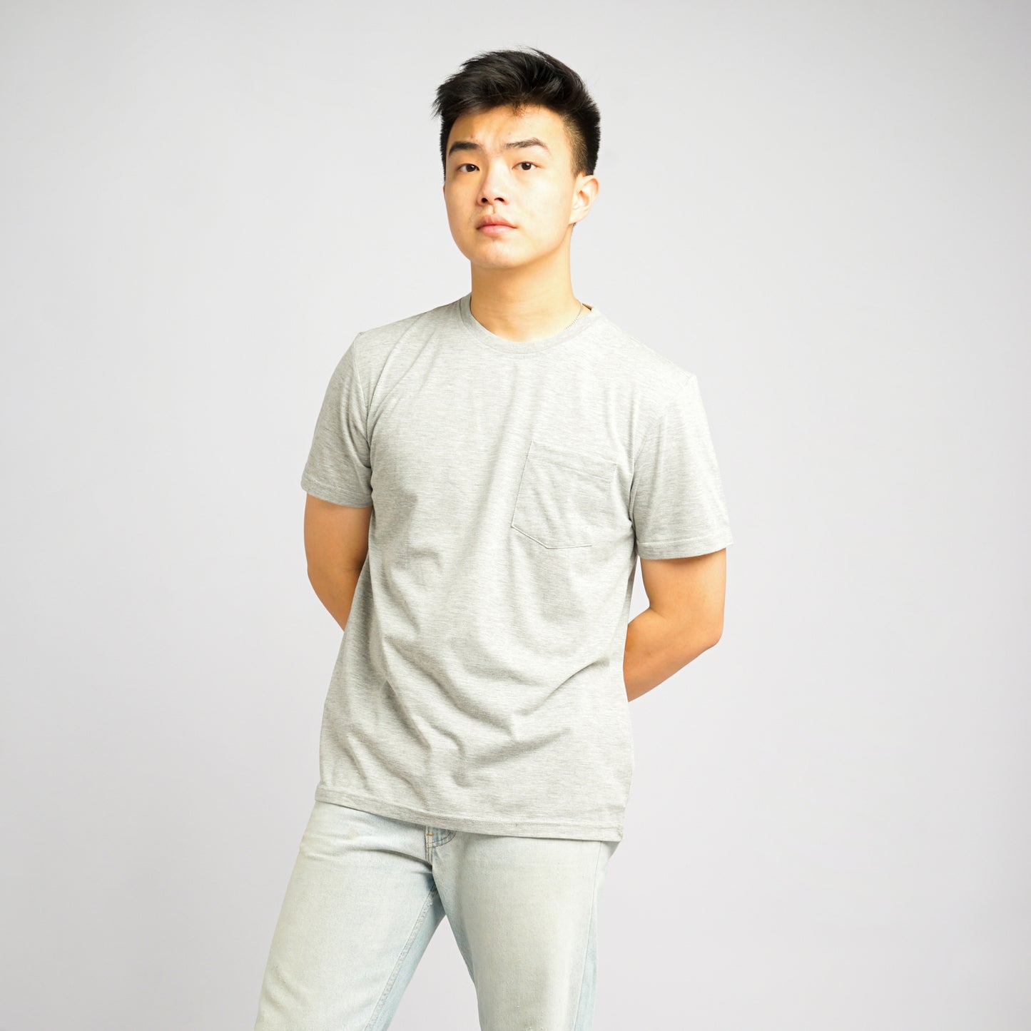 MATSUDA Kaos Polos Pocket T Shirt Cotton Chuo