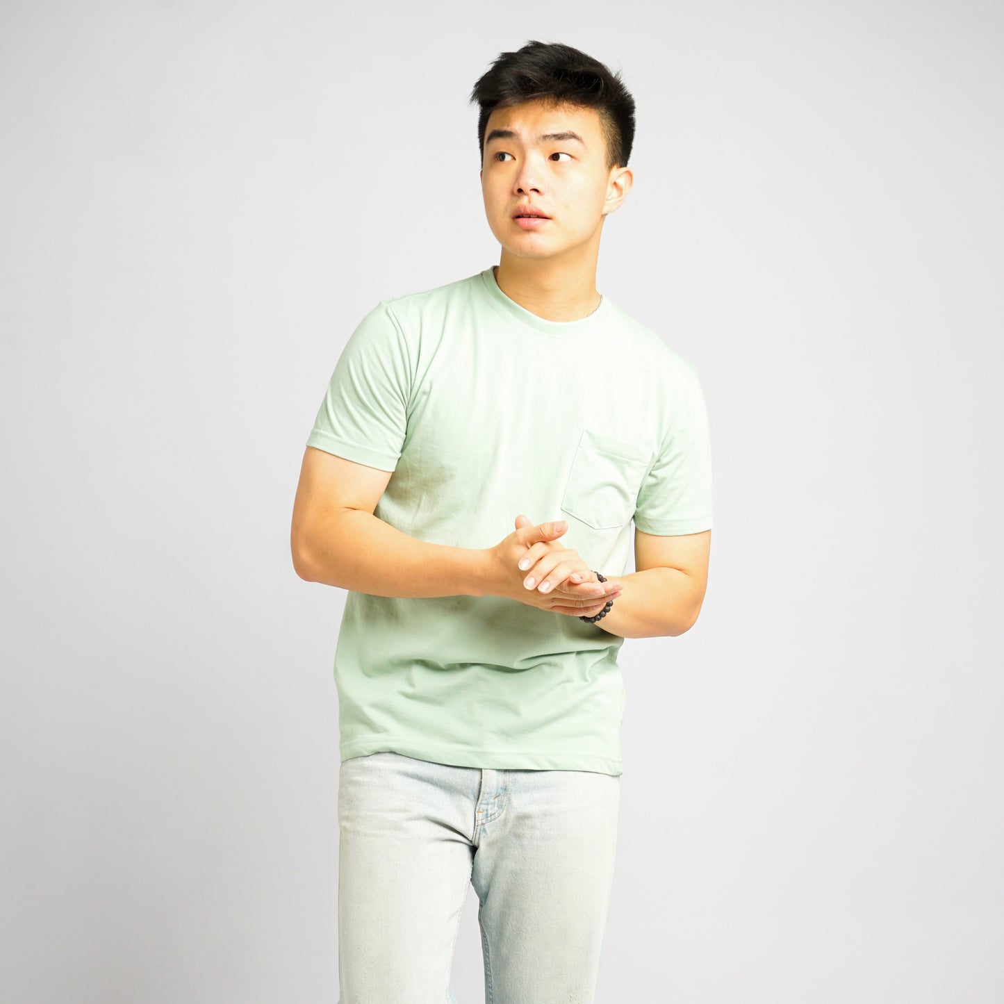 MATSUDA Kaos Polos Pocket T Shirt Cotton Chuo