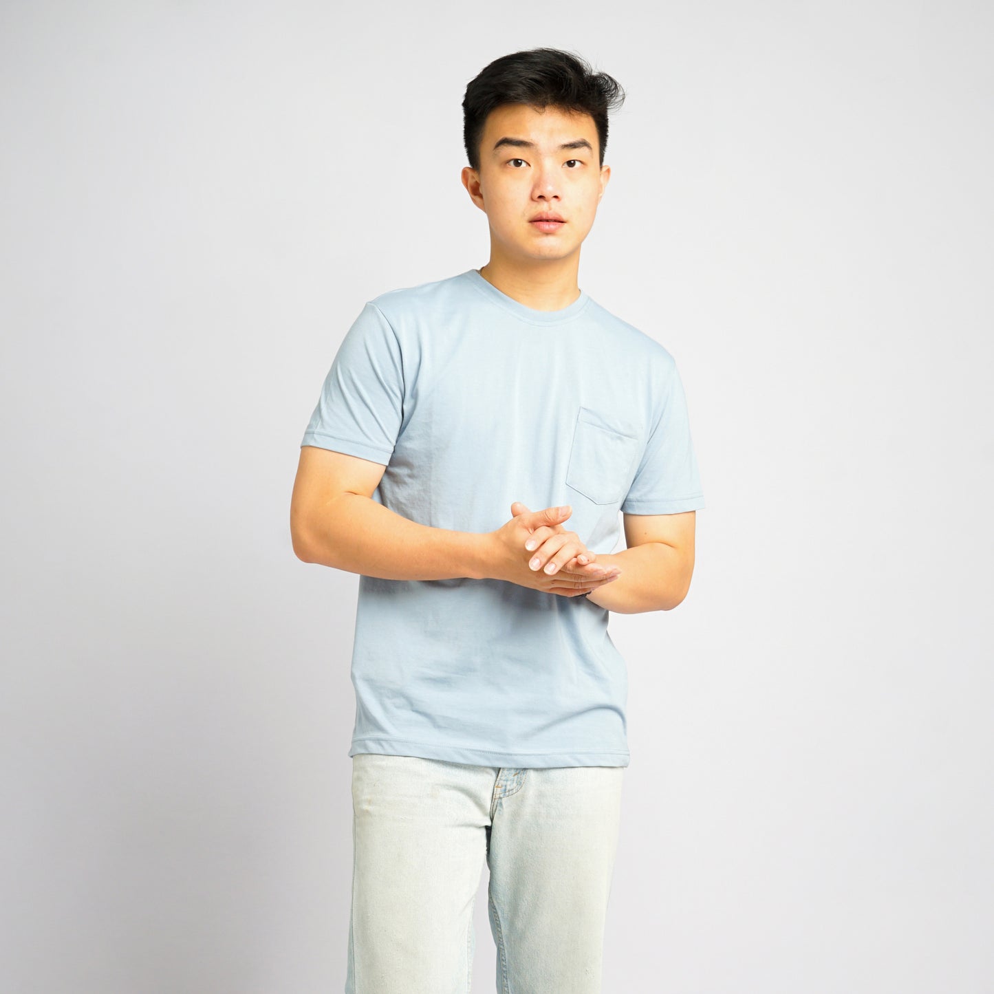 MATSUDA Kaos Polos Pocket T Shirt Cotton Chuo