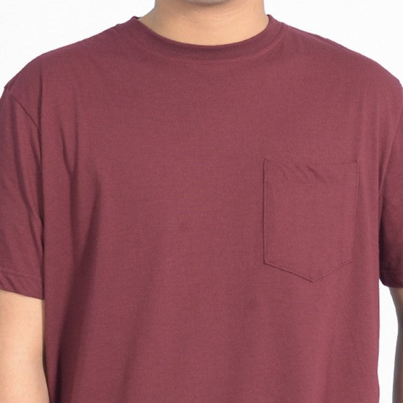 MATSUDA Kaos Polos Pocket T Shirt Cotton Chuo