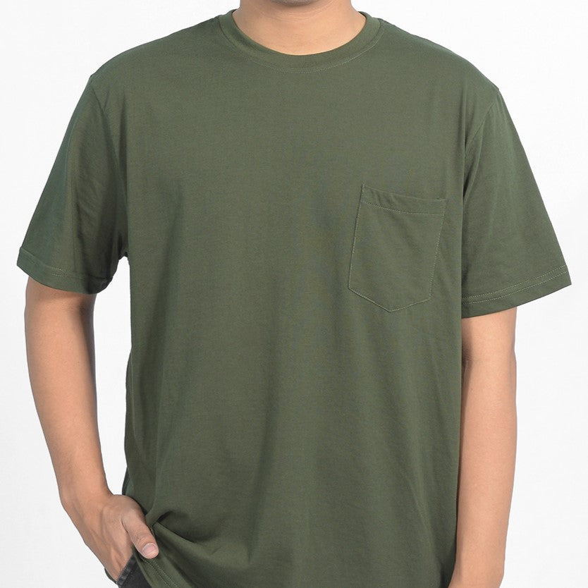 MATSUDA Kaos Polos Pocket T Shirt Cotton Chuo