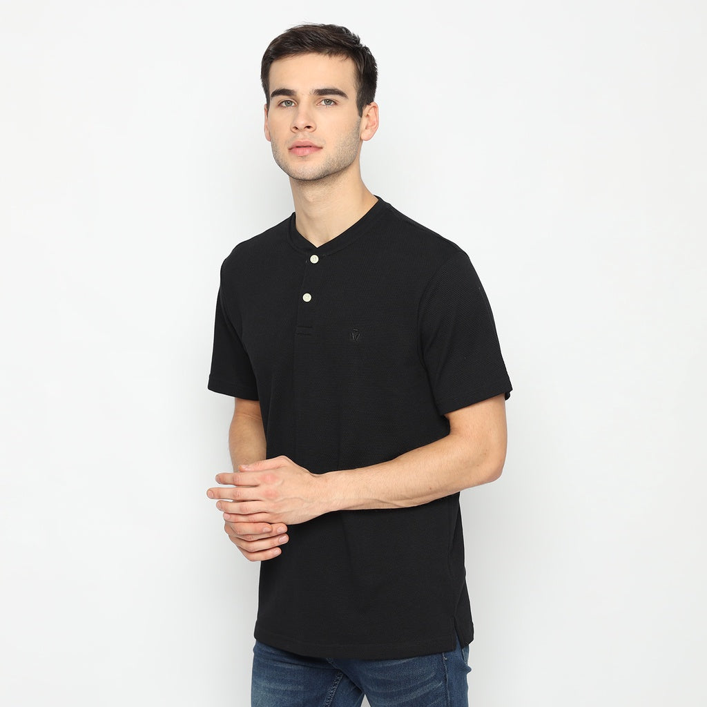 MATSUDA Henley T shirt Texture Popcorn Goto
