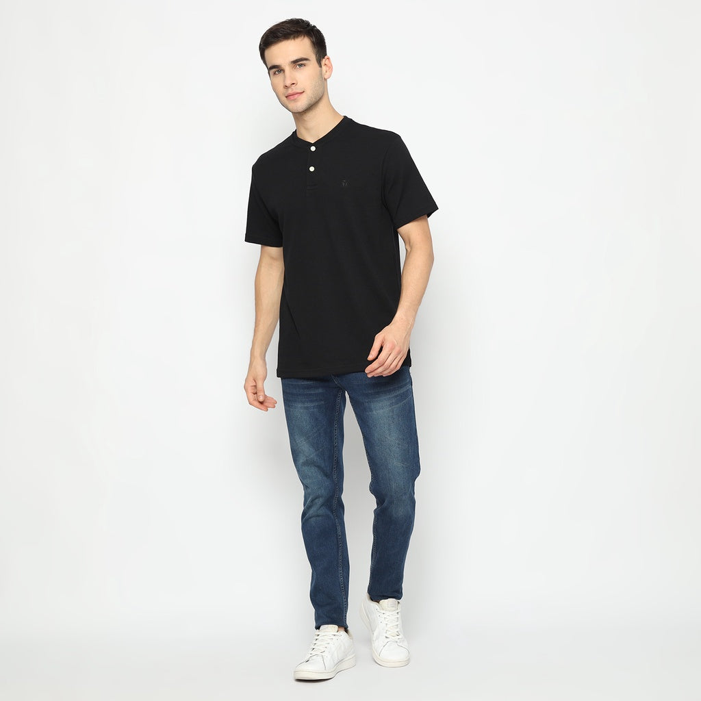 MATSUDA Henley T shirt Texture Popcorn Goto