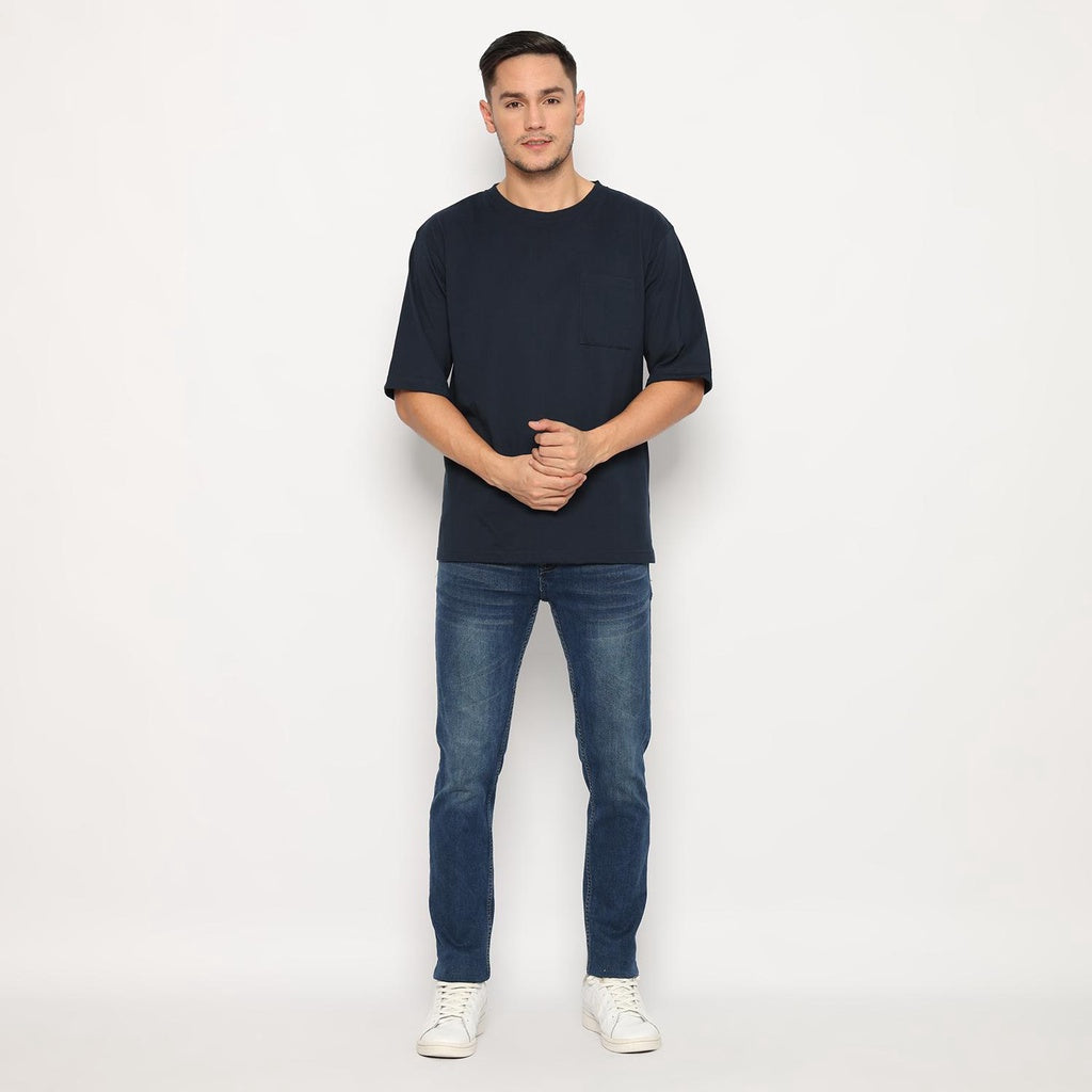 MATSUDA Kaos Oversize 20s Polos Pocket Mito