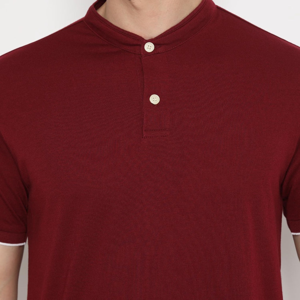 Matsuda kaos Polos kragh Shanghai pria Nakatsu