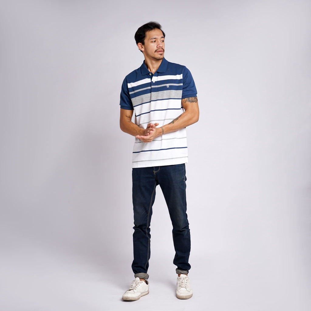 MATSUDA Kaos Polo Shirt Pria Kerah Kakogawa