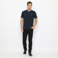 Matsuda Kaos Pria Henley Pique Hino