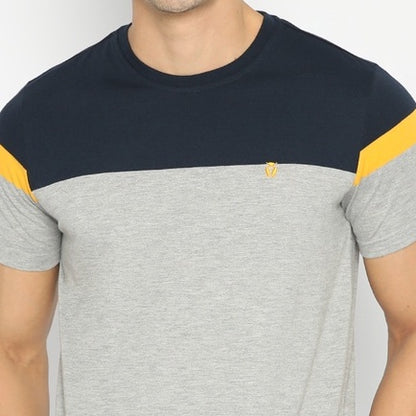 MATSUDA T shirt Pria Kaos Stripe Hakodate