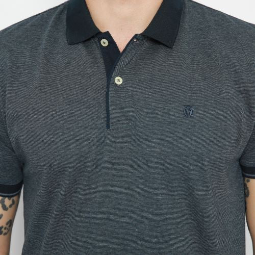 MATSUDA AKIKATA Baju Polo Shirt Pria  Katun Lengan Pendek Old Money Basic