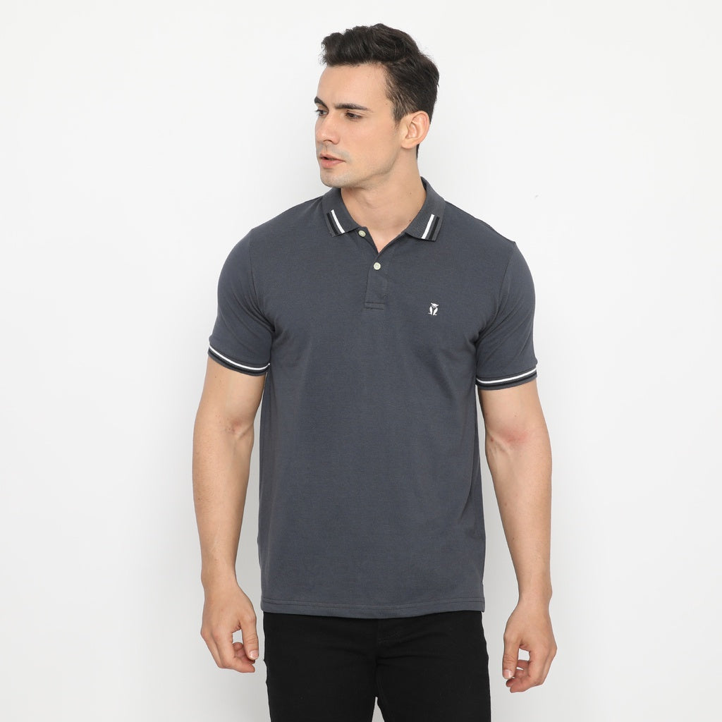 MATSUDA Kaos Polo Shirt Pria Kerah Fukui