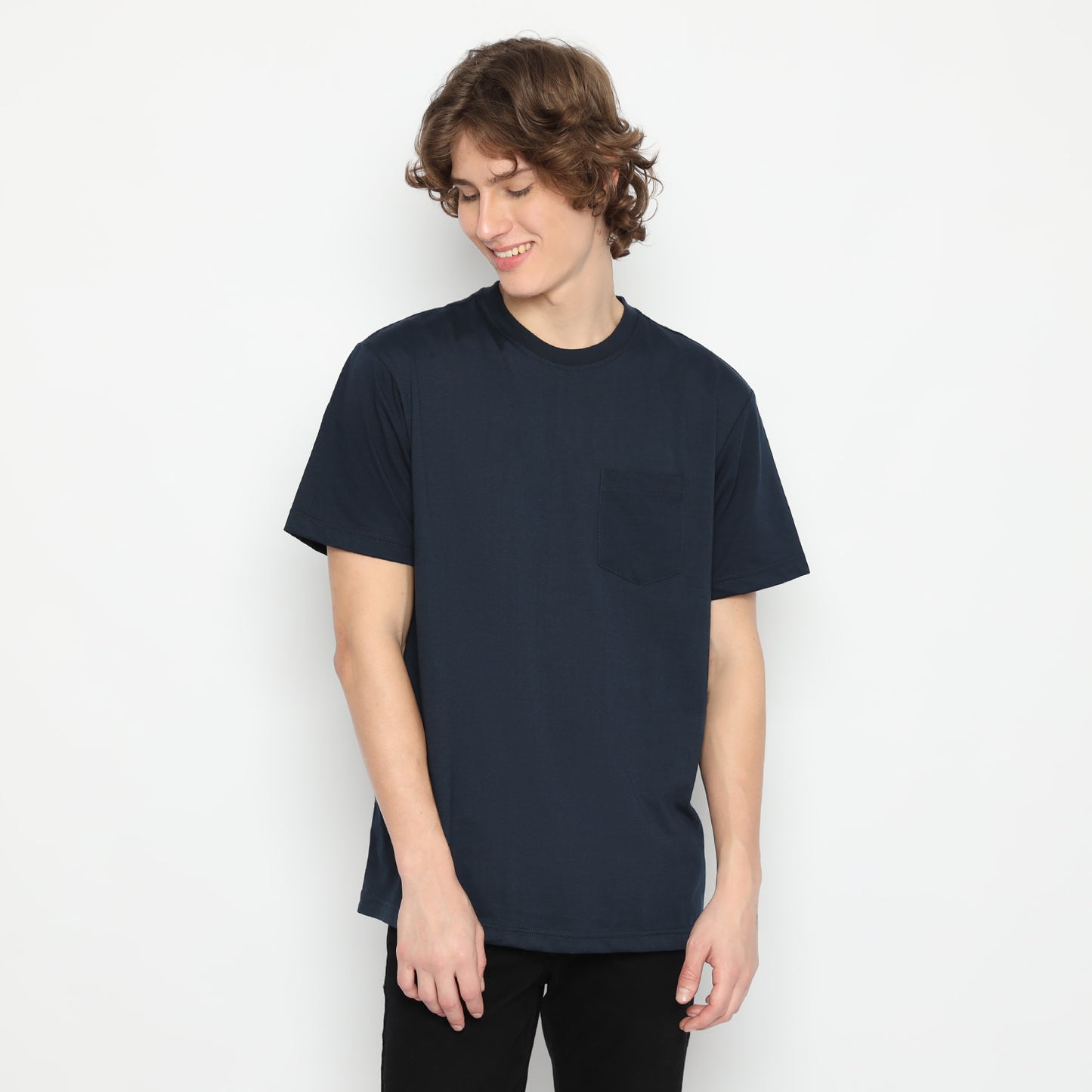 MATSUDA Kaos Polos Pocket T Shirt Cotton Chuo