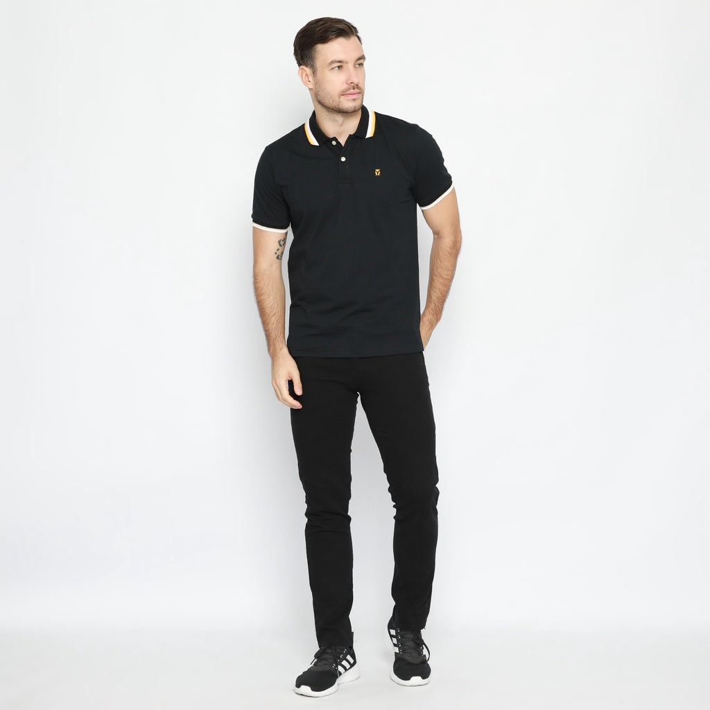 MATSUDA Kaos Polo Shirt Pria Katun Kerah Aioi