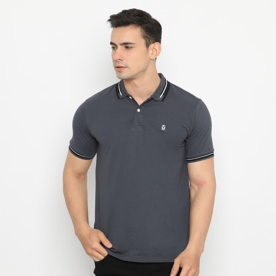 MATSUDA Kaos Polo Shirt Pria Kerah Chikuma