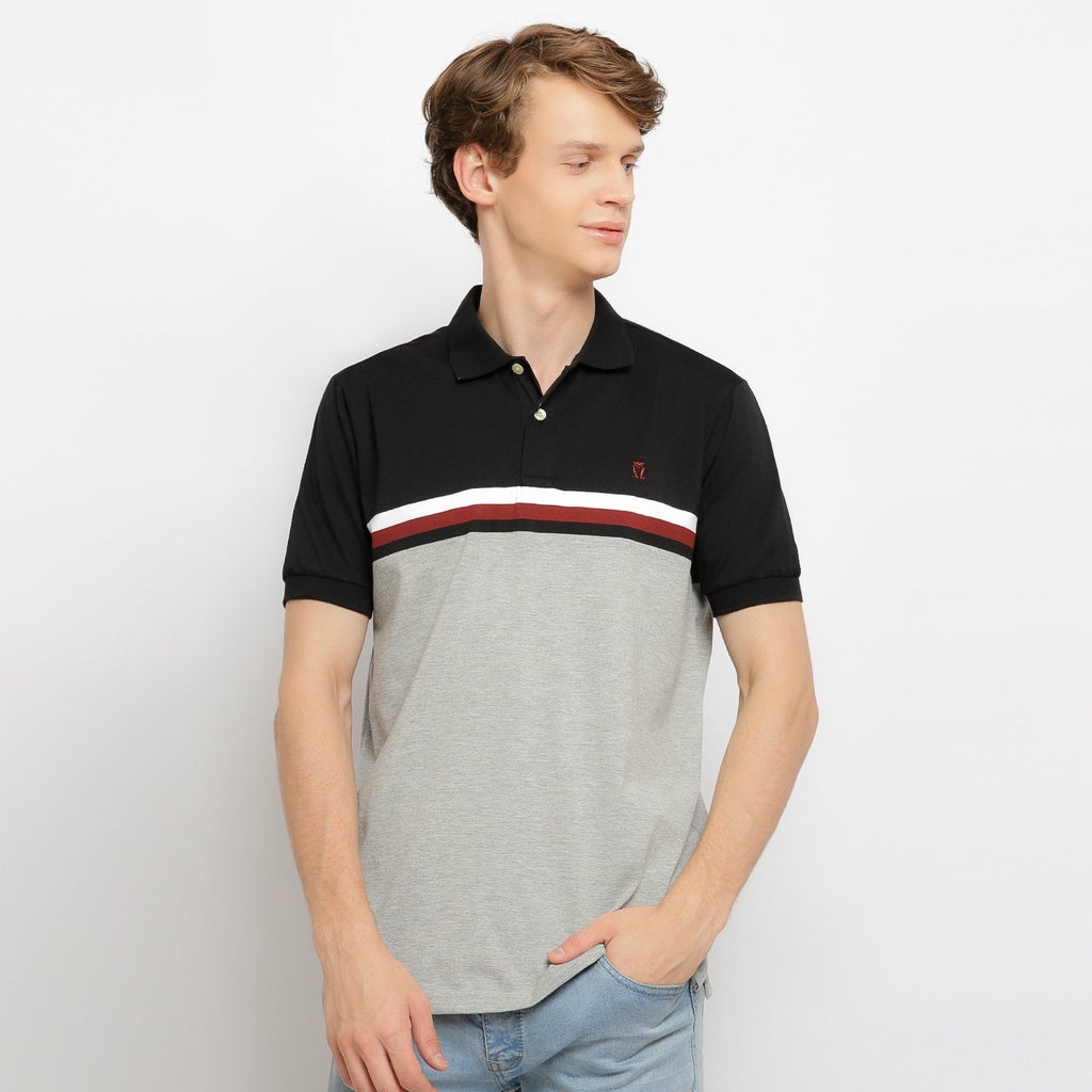 MATSUDA Kaos Polo Shirt Pria Kerah Chosi