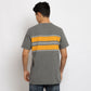 MATSUDA  T Shirt Pria Kaos Stripe Hokuto