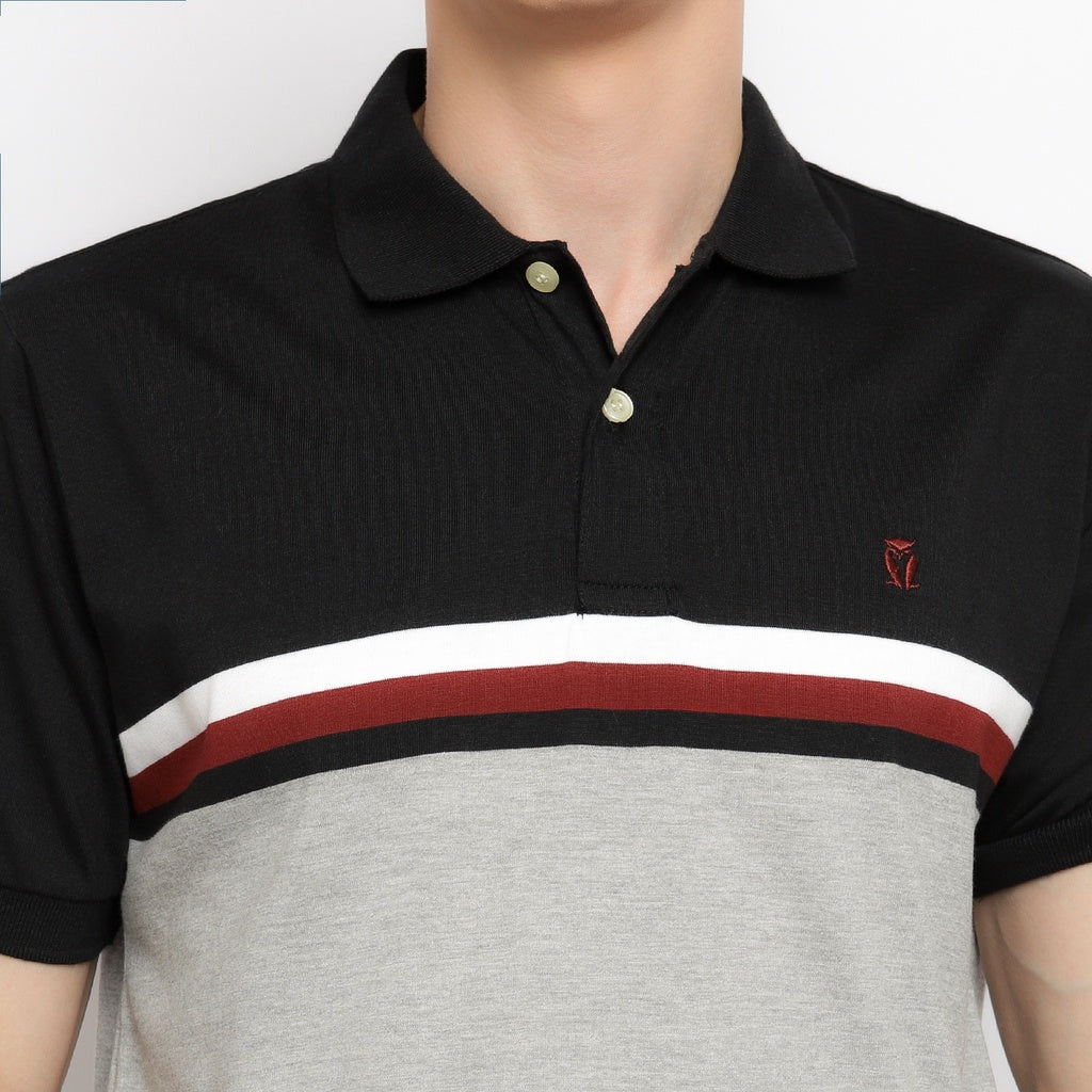 MATSUDA Kaos Polo Shirt Pria Kerah Chosi
