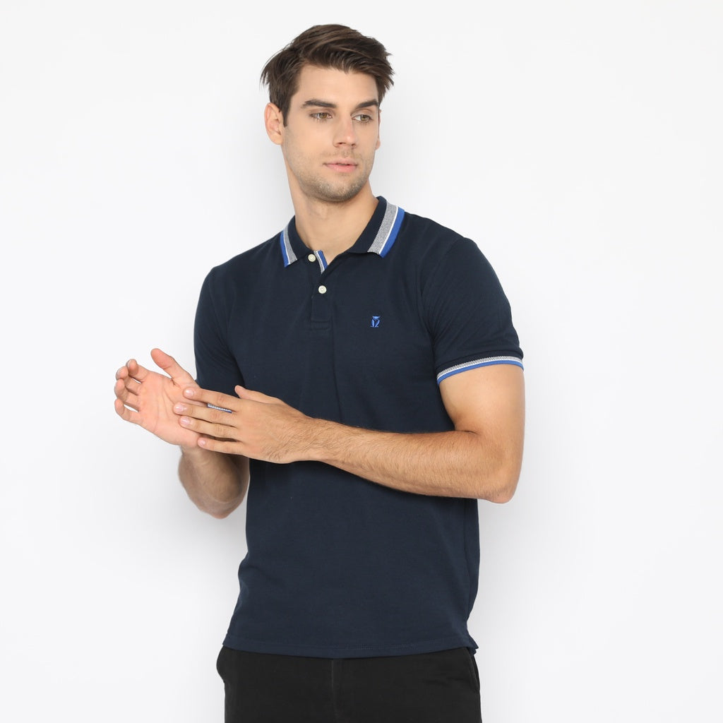 MATSUDA Kaos Kerah Pria Polo Shirt Abashiri