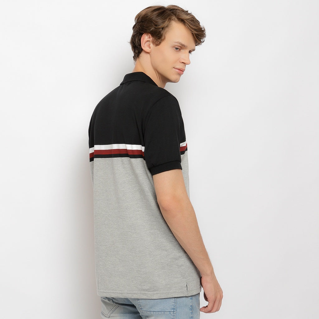 MATSUDA Kaos Polo Shirt Pria Kerah Chosi