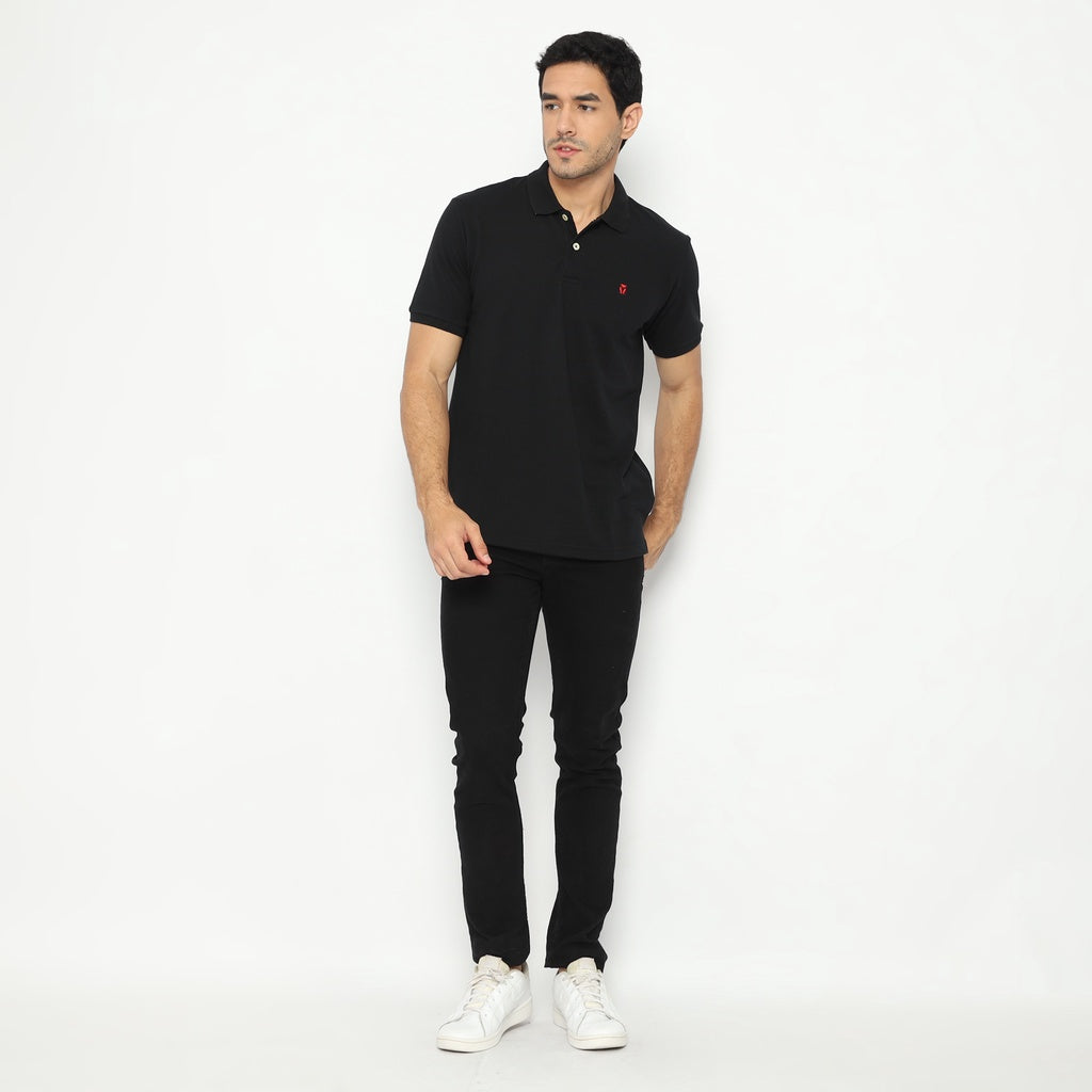 MATSUDA Kaos Polo Shirt Pria Kerah Kushima