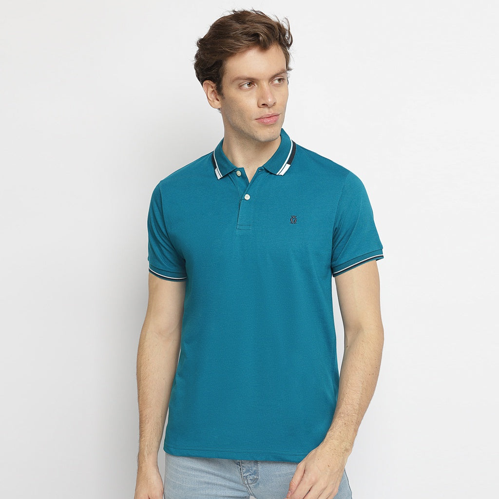 MATSUDA Kaos Polo Shirt Pria Kerah Chino
