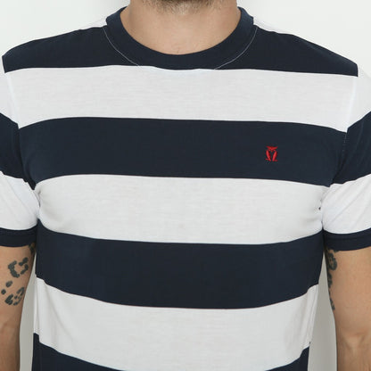MATSUDA T Shirt Pria Kaos Stripe Hyogo