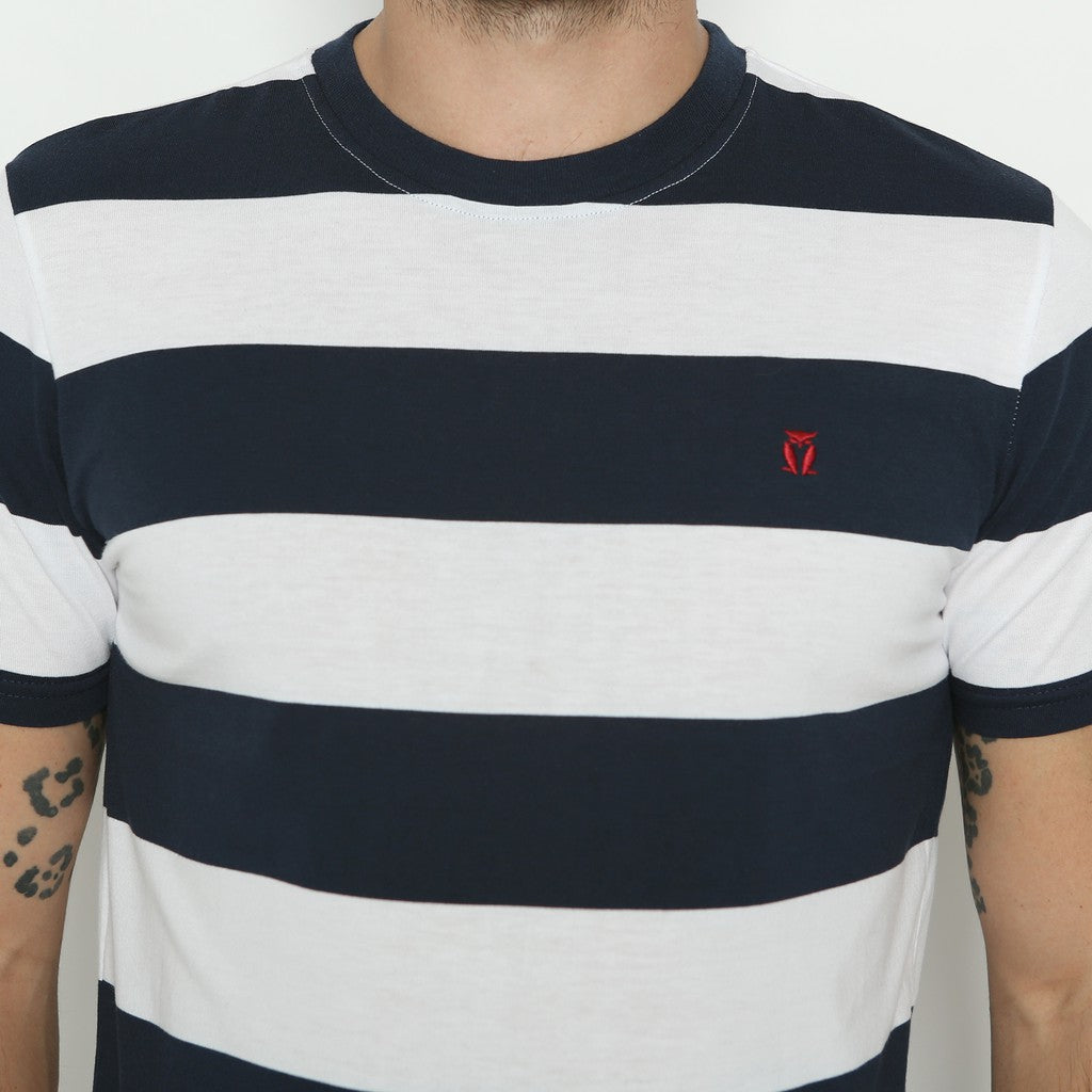 MATSUDA T Shirt Pria Kaos Stripe Hyogo