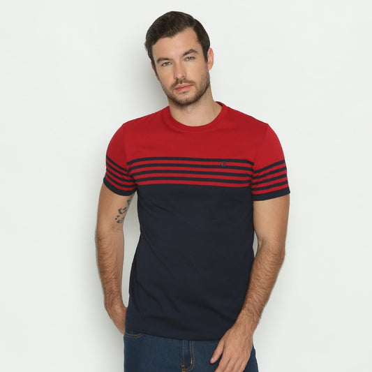 MATSUDA Kaos Pria Tshirt Kansai Navy Red
