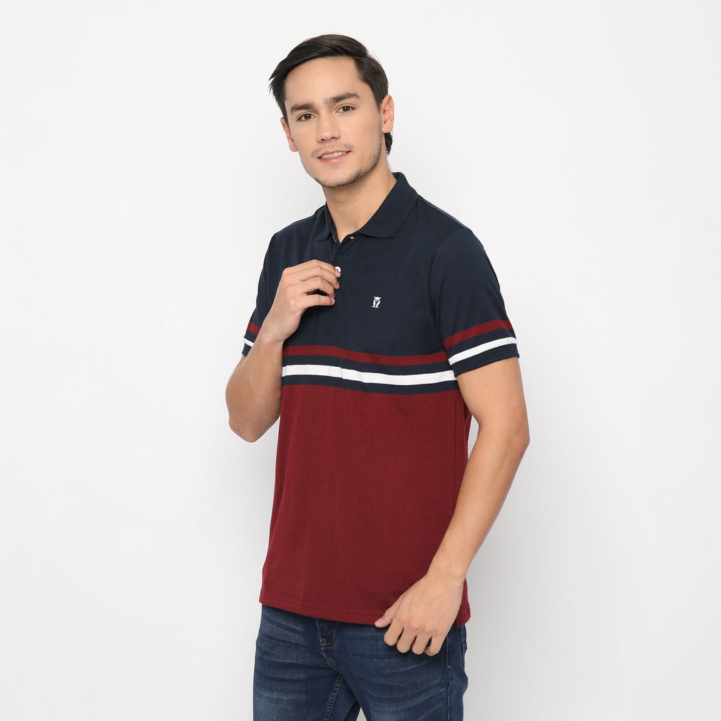 MATSUDA Kaos Polo Shirt Pria Kerah Funabashi