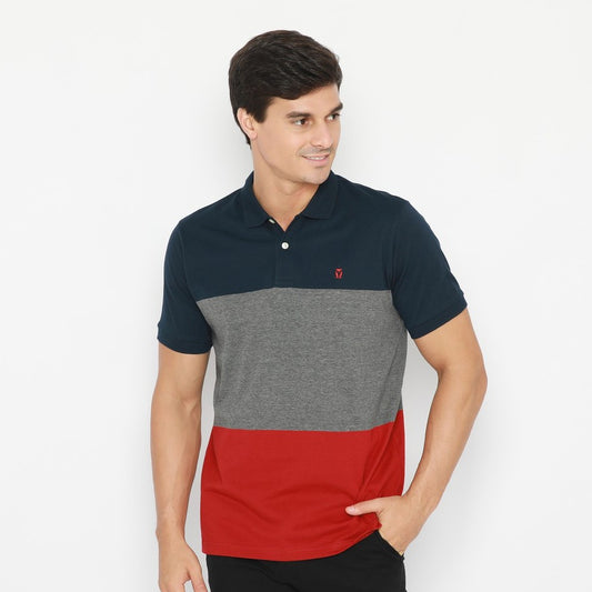 MATSUDA Kaos Polo Shirt Pria Kerah Inabe