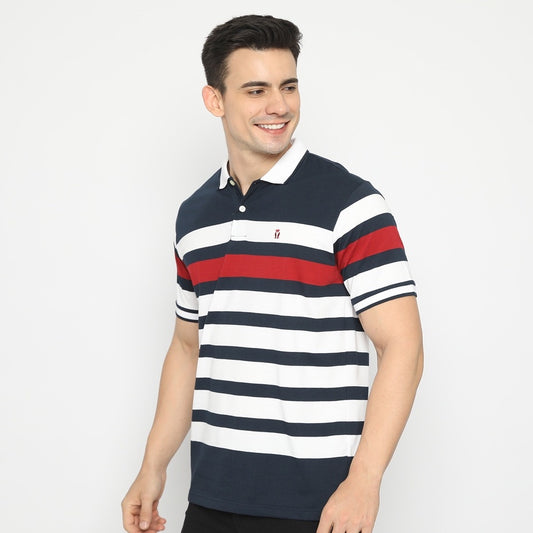 MATSUDA Kaos Polo Shirt Pria Kerah Iwade