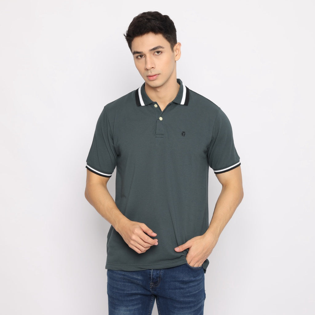 MATSUDA Kaos Polo Shirt Pria Kerah Moriyama