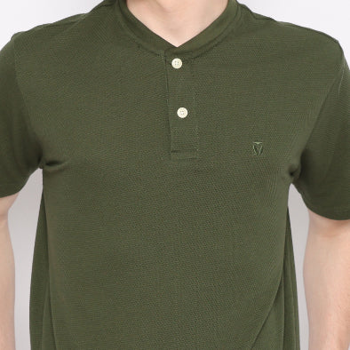 MATSUDA Henley T shirt Texture Popcorn Goto