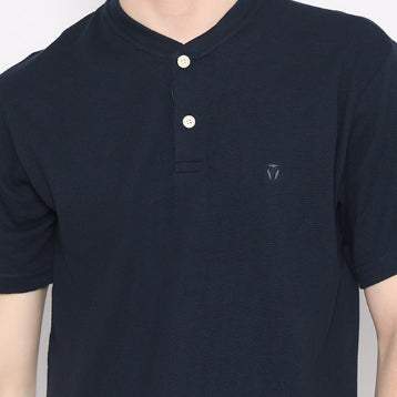 MATSUDA Henley T shirt Texture Popcorn Goto